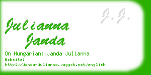 julianna janda business card